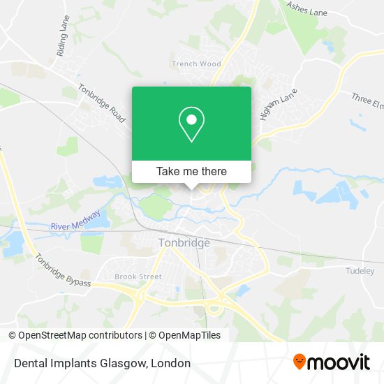 Dental Implants Glasgow map