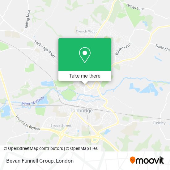 Bevan Funnell Group map