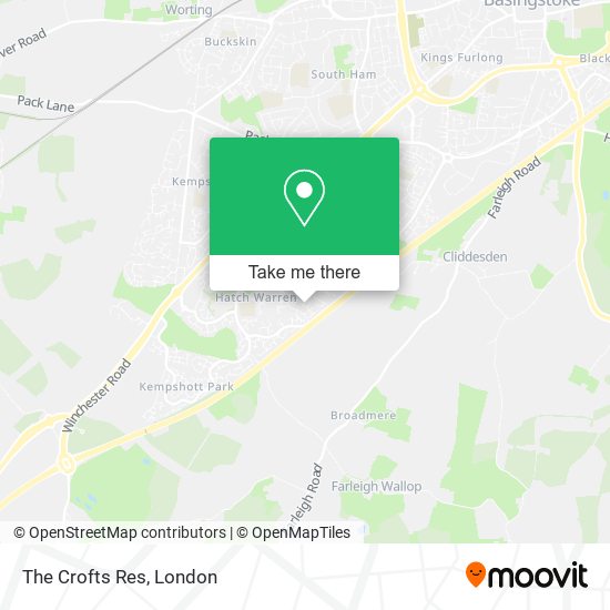 The Crofts Res map