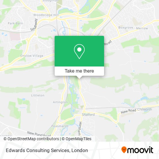 Edwards Consulting Services map
