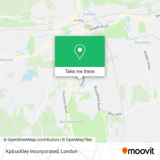 Kpbuckley Incorporated map