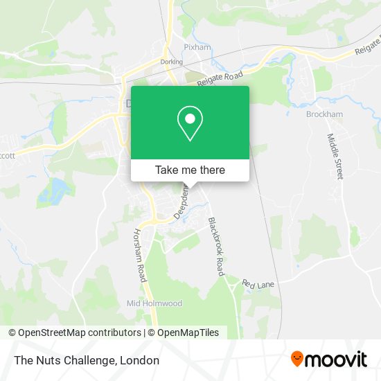The Nuts Challenge map