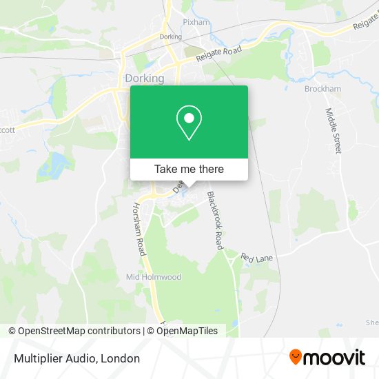 Multiplier Audio map