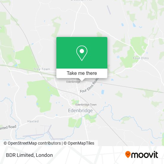 BDR Limited map