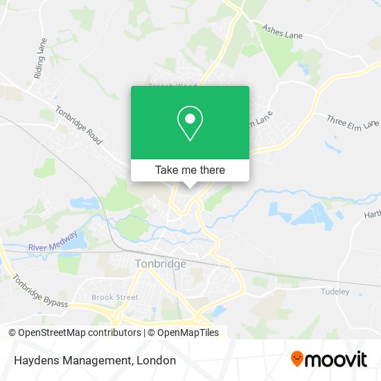 Haydens Management map