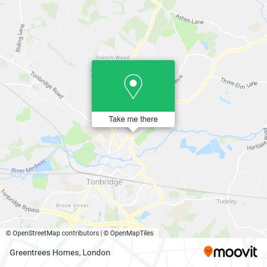 Greentrees Homes map