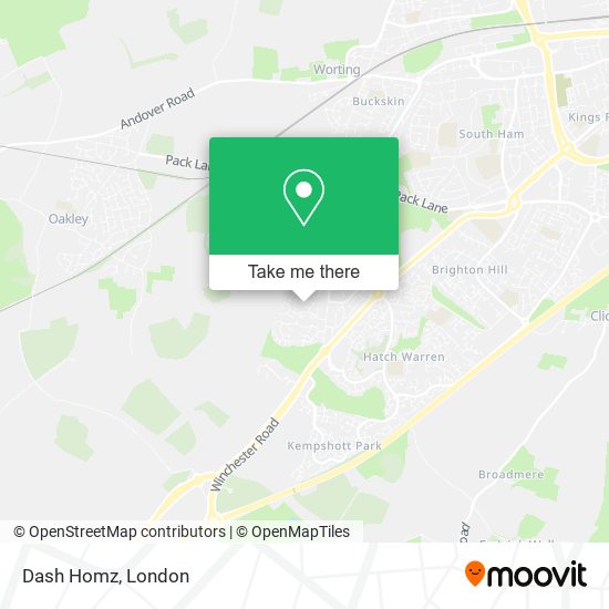 Dash Homz map
