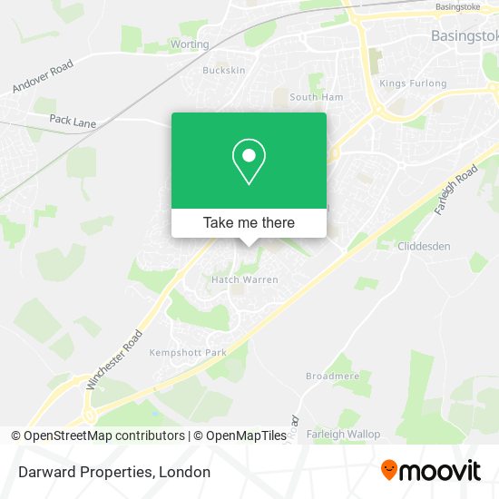 Darward Properties map
