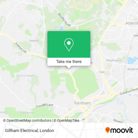 Gillham Electrical map