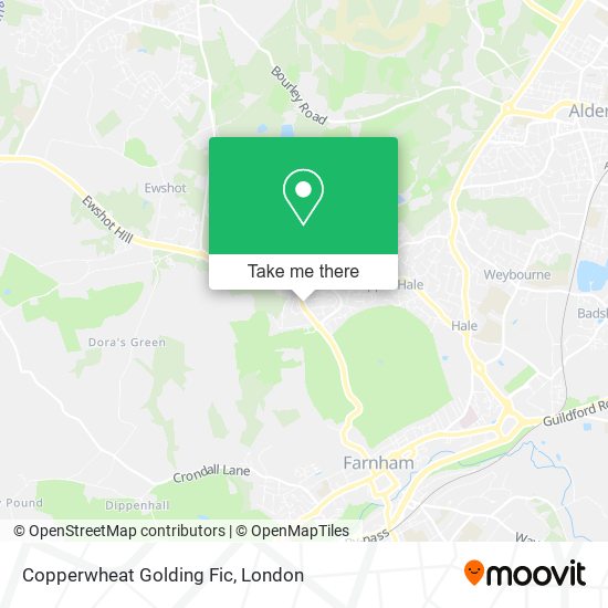 Copperwheat Golding Fic map
