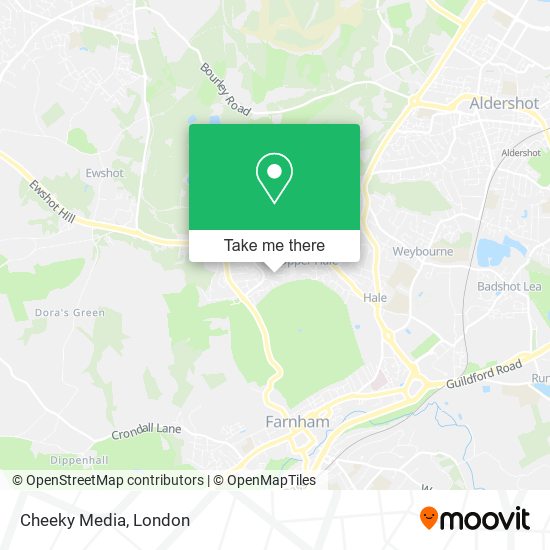 Cheeky Media map