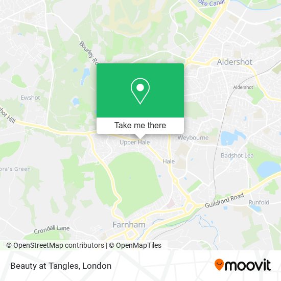 Beauty at Tangles map