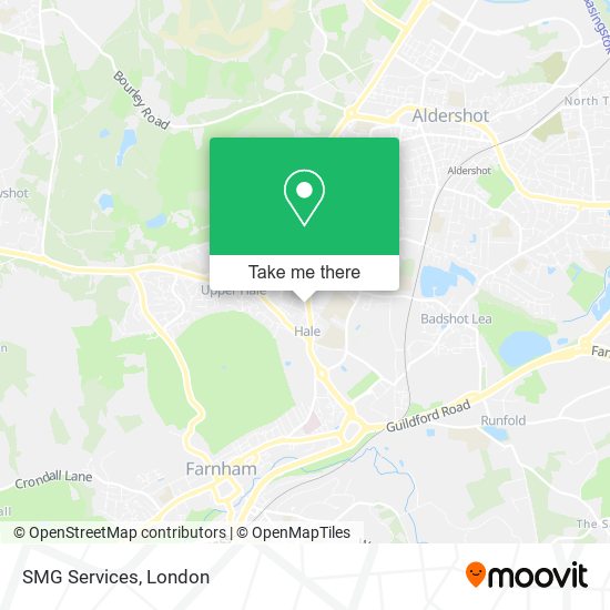 SMG Services map