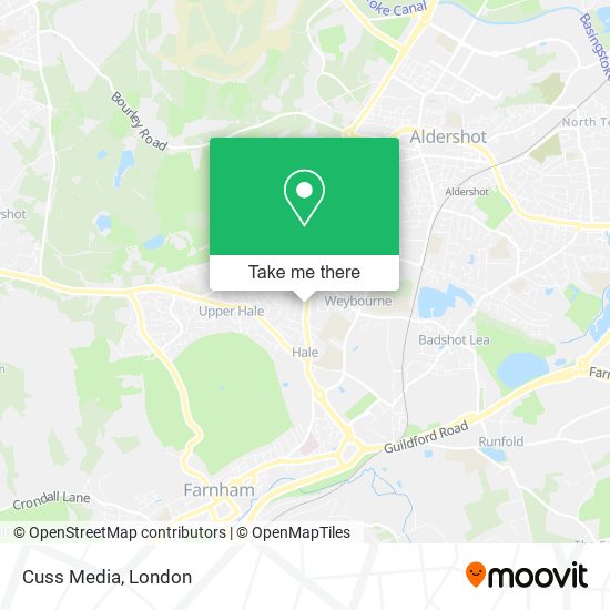 Cuss Media map