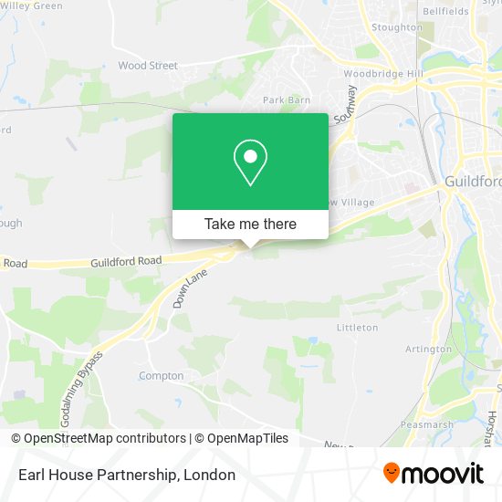 Earl House Partnership map