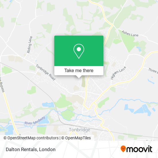 Dalton Rentals map