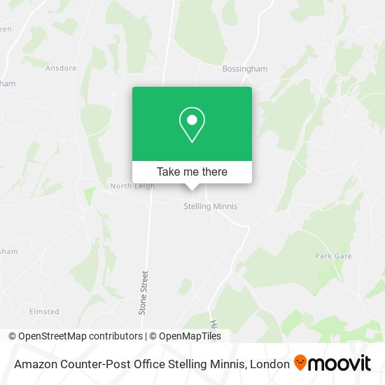 Amazon Counter-Post Office Stelling Minnis map