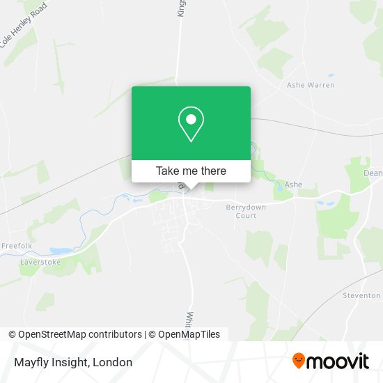 Mayfly Insight map