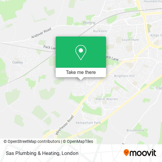 Sas Plumbing & Heating map