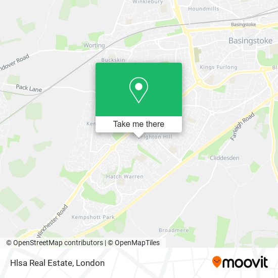 Hlsa Real Estate map