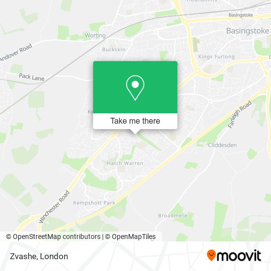 Zvashe map