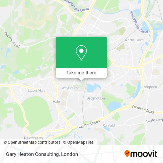 Gary Heaton Consulting map