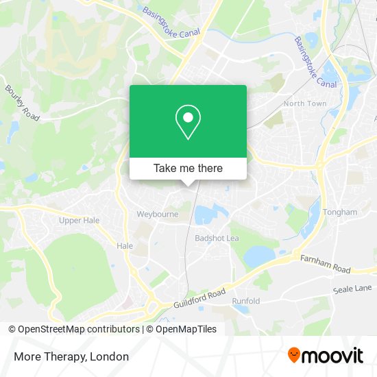 More Therapy map