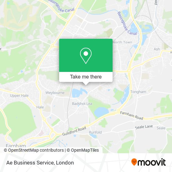 Ae Business Service map
