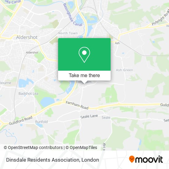 Dinsdale Residents Association map