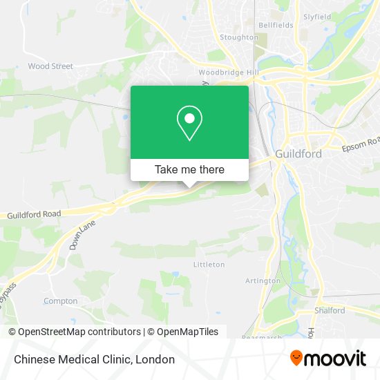 Chinese Medical Clinic map