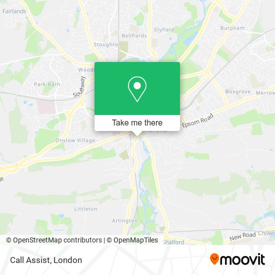 Call Assist map
