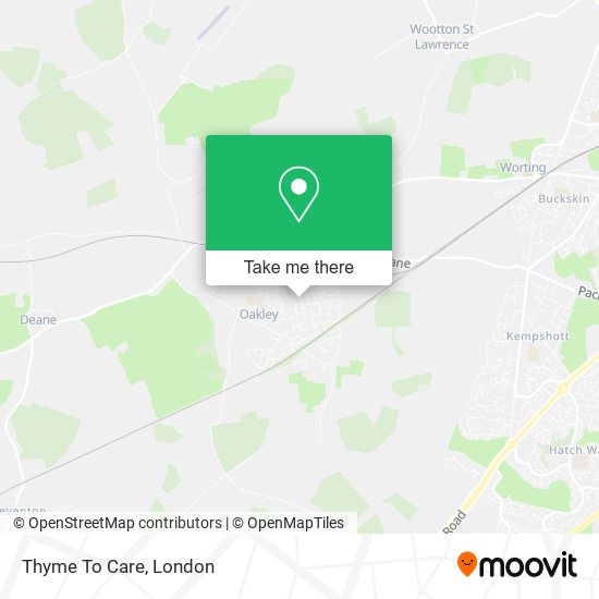 Thyme To Care map
