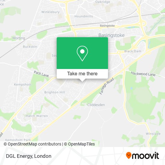 DGL Energy map