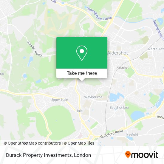Durack Property Investments map