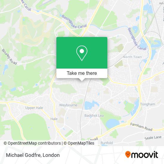 Michael Godfre map