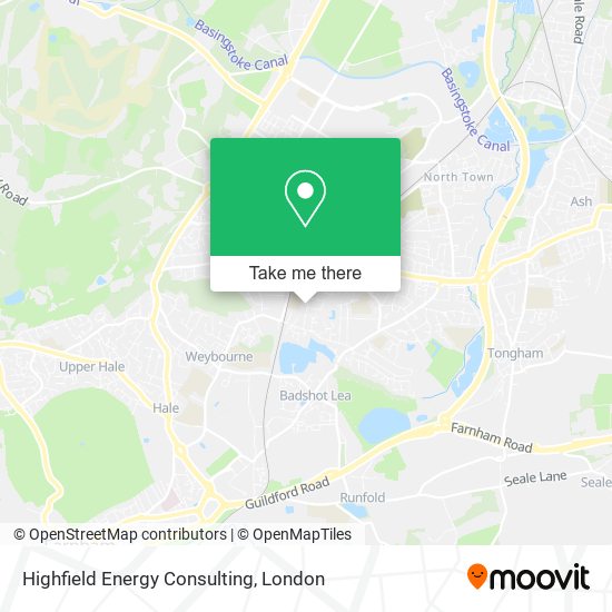 Highfield Energy Consulting map