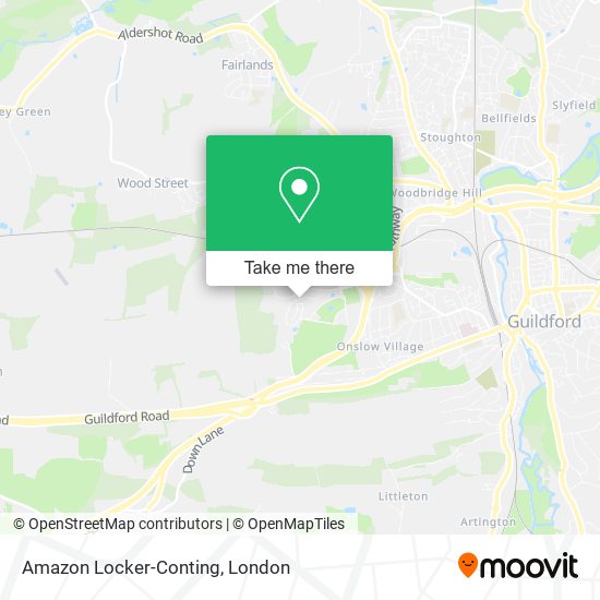Amazon Locker-Conting map