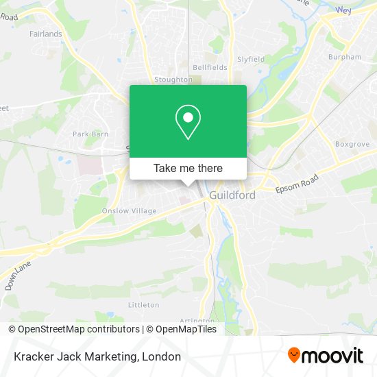 Kracker Jack Marketing map