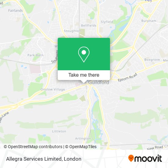 Allegra Services Limited map