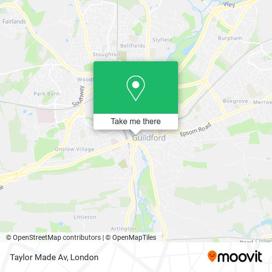 Taylor Made Av map