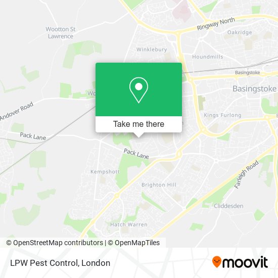 LPW Pest Control map