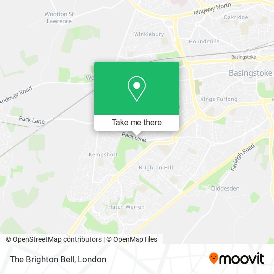 The Brighton Bell map