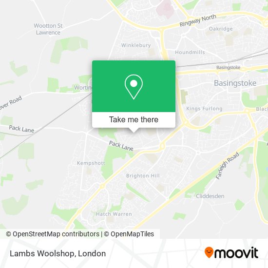 Lambs Woolshop map