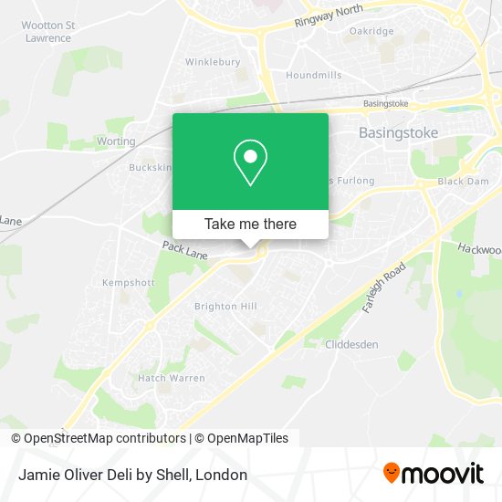 Jamie Oliver Deli by Shell map