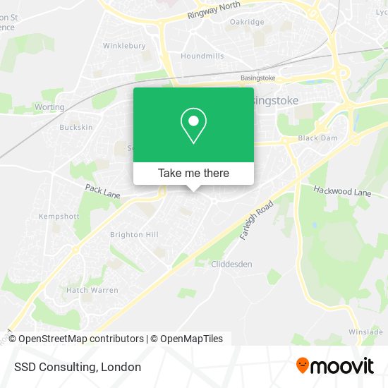 SSD Consulting map