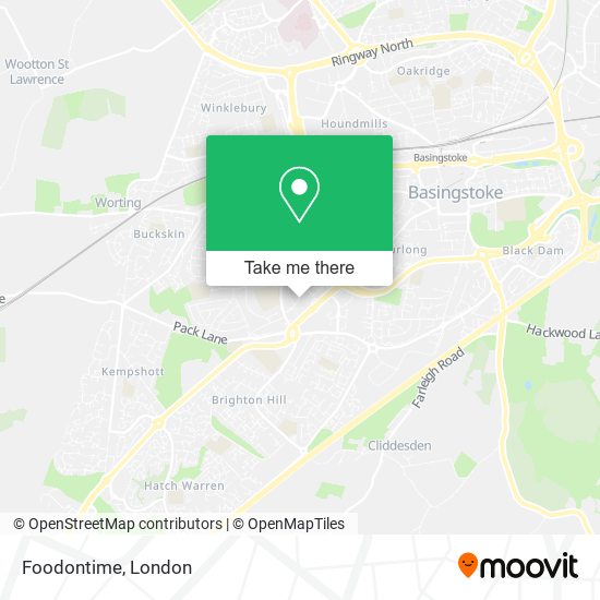 Foodontime map