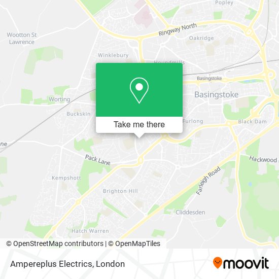 Ampereplus Electrics map
