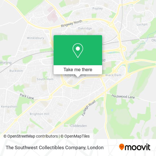 The Southwest Collectibles Company map