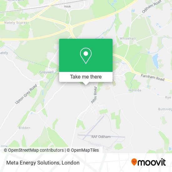 Meta Energy Solutions map