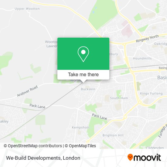 We-Build Developments map